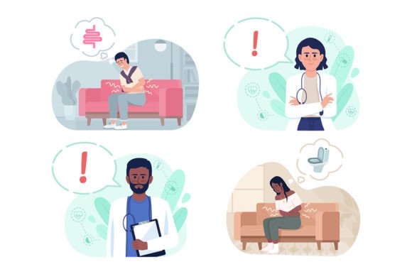 Abdominal Pain Treatment Illustrations: Visualizing Care