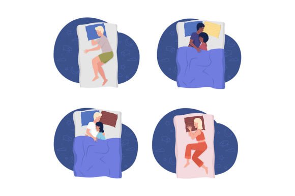 Bring Calm to Your Designs with Sleeping People SVGs