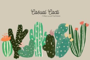 Bring Desert Charm to Your Designs with Cactus Illustrations