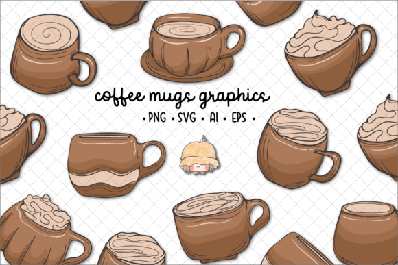 Coffee Mug Vector Illustrations: A Versatile Design Asset