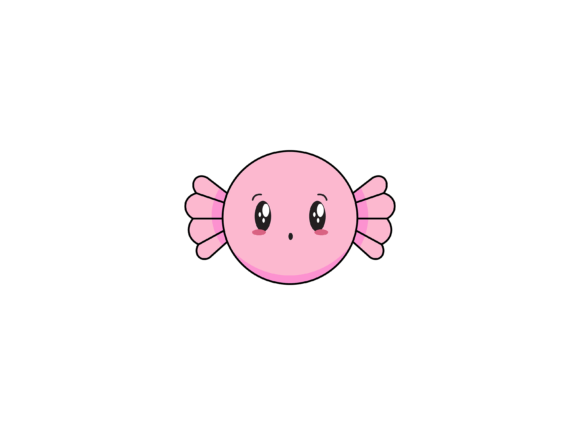 Infuse Sweet Charm with Kawaii Candy Illustrations