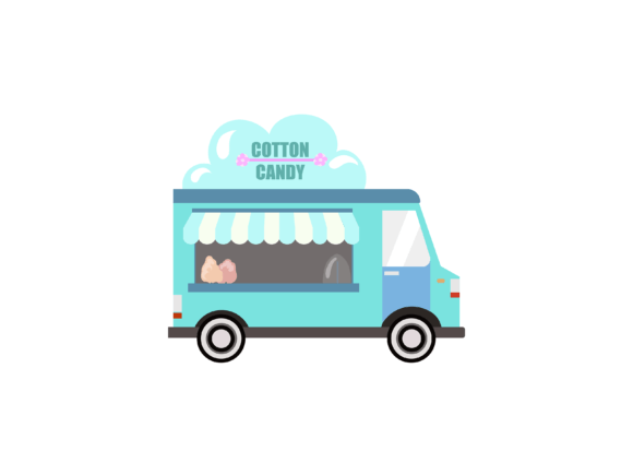 Isometric Cotton Candy Illustrations: Sweet 3D Design Assets