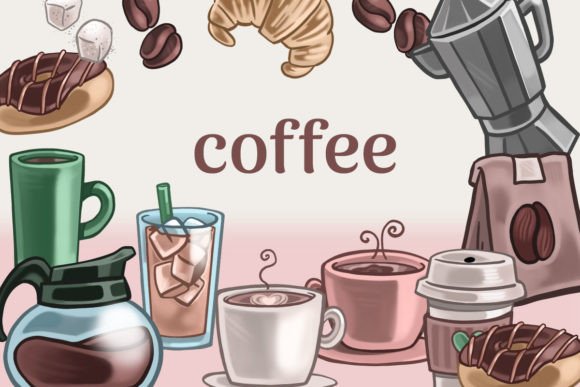 Practical Coffee Clipart Illustrations for Your Next Project