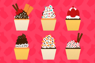 Sweet Indulgence: The Visual World of Cupcake Design Illustrations