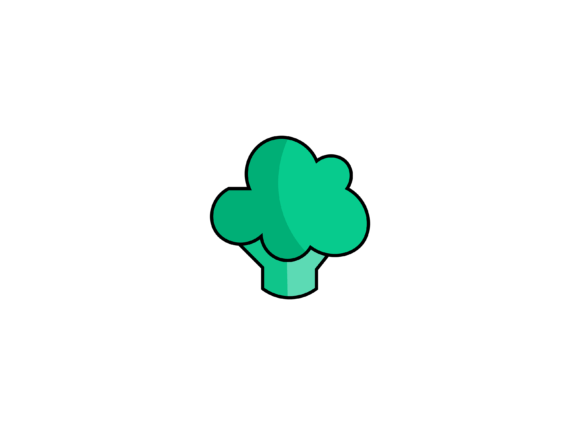 Vegetarian Broccoli Illustrations: Fresh Designs for Every Project