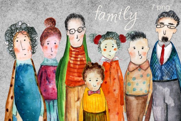 Watercolor Illustrations of People: A Designer's Guide